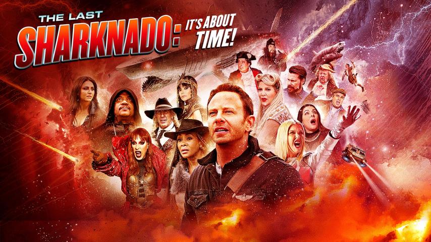 مشاهدة فيلم The Last Sharknado: It's About Time 2018 مترجم HD اون لاين