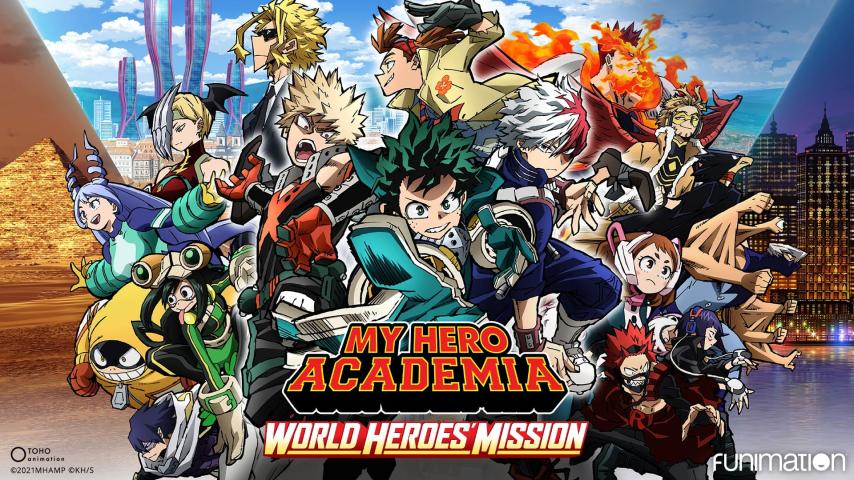فيلم My Hero Academia: World Heroes' Mission 2021 مترجم